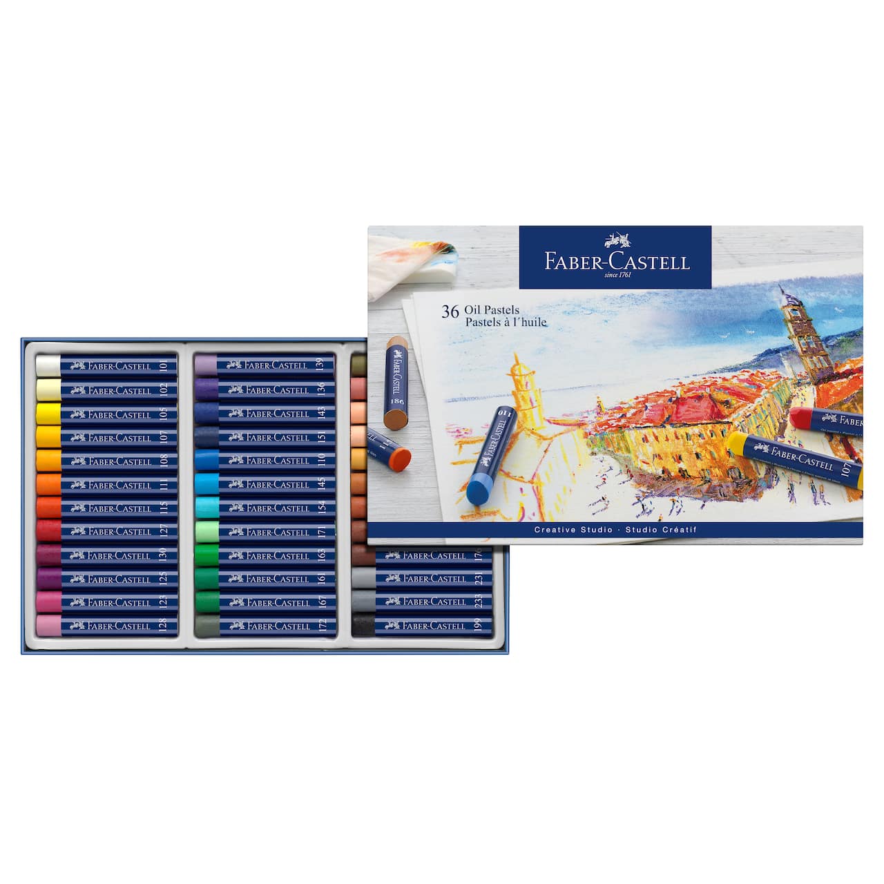 Faber-Castell® 36 Colour Oil Pastel Set